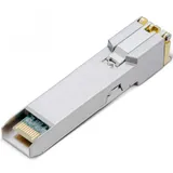 RJ45 транссивер 10GbE SFP+ Tp-Link TL-SM5310-T 10GBASE-T SFP модуль, 100BASE-TX / 1000BASE-T/ 2.5GBASE-T/ 5GBASE-T: неэкранированная витая пара категории 5e или выше (не более 100 метров) 10GBASE-T: