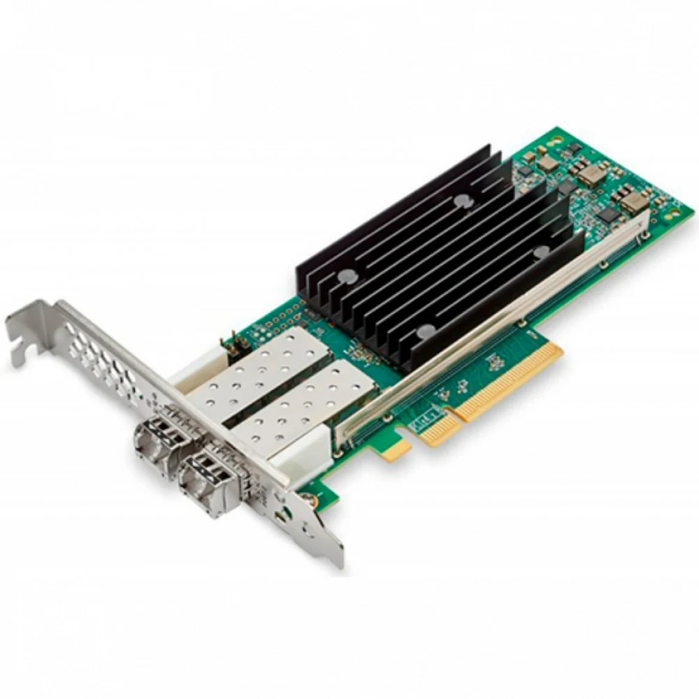 Контроллер DELL QLogic 2772 Dual Port FC32 FC HBA, PCIe Low Profile (including FC32 trancievers x 2) (analog 406-BBPX )