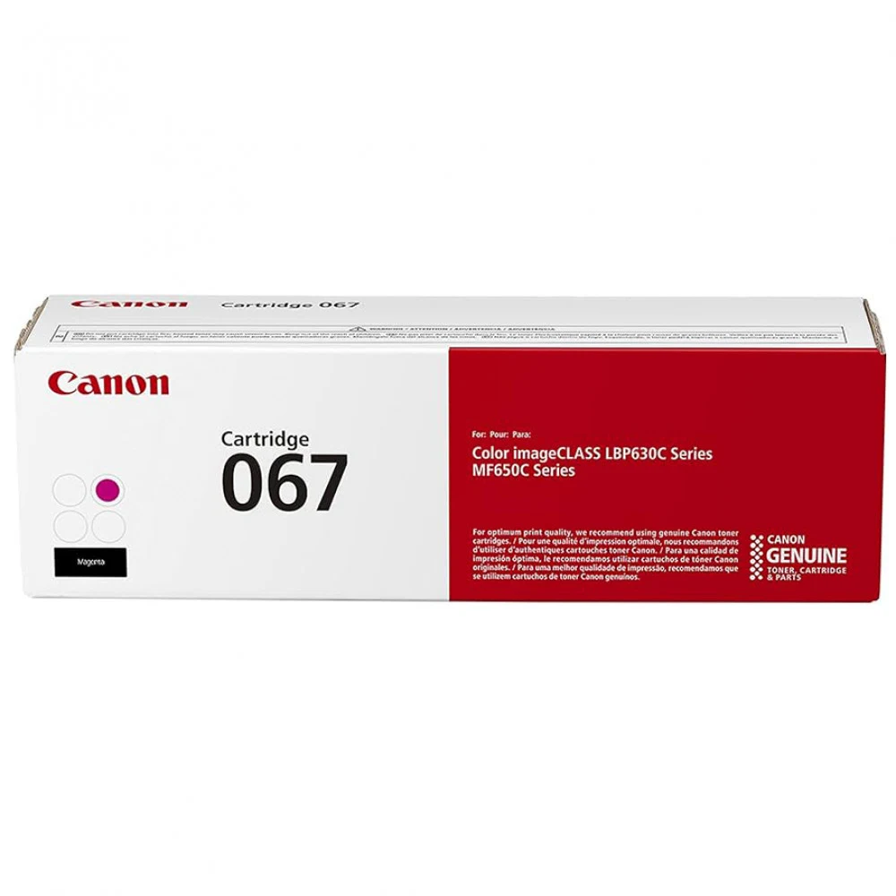 Картридж, Canon, CARTRIDGE 067 Magenta, 5100C002AA, для i-SENSYSLBP632Cdw/LBP633Cdw, MF652Cw/MF653Cdw/MF654Cdw/MF656Cdw, 1 250 стр. (А4)