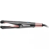 Выпрямитель, Remington, S6606, Длинна пластик 10 см, 5 температурных режимов, Время нагрева 30 сек, Температура нагрева 150-230 °С, Длина шнура 1.8м, Мощность 47 Вт, Черный/розовый