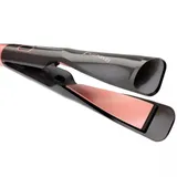 Выпрямитель, Remington, S6606, Длинна пластик 10 см, 5 температурных режимов, Время нагрева 30 сек, Температура нагрева 150-230 °С, Длина шнура 1.8м, Мощность 47 Вт, Черный/розовый