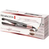 Выпрямитель, Remington, S6606, Длинна пластик 10 см, 5 температурных режимов, Время нагрева 30 сек, Температура нагрева 150-230 °С, Длина шнура 1.8м, Мощность 47 Вт, Черный/розовый