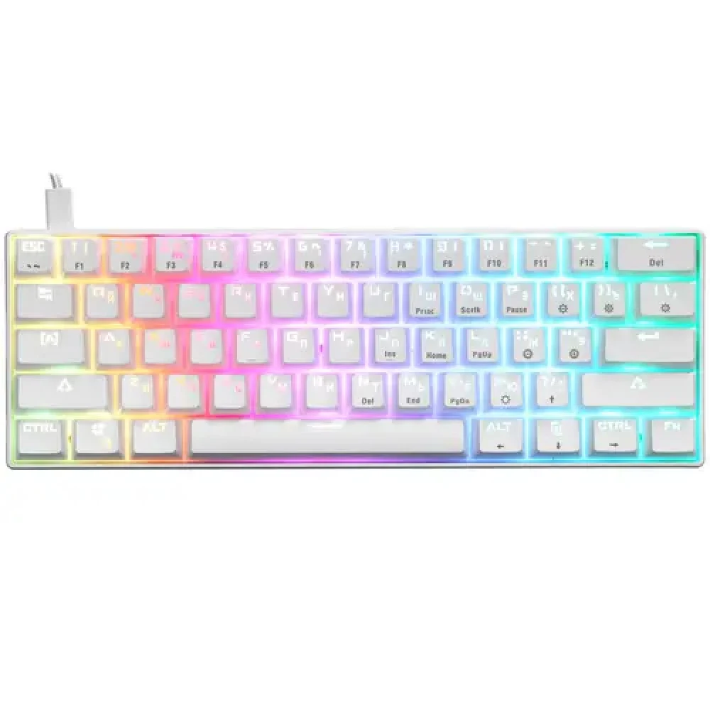 Клавиатура, Razer, Huntsman Mini (Red Switch), RZ03-03392200-R3R1, Игровая, Оптические переключатели Razer, Программируемые клавиши, Съемный кабель USB TYPE-C, Подсветка Chroma c 16.8 млн. цветовых
