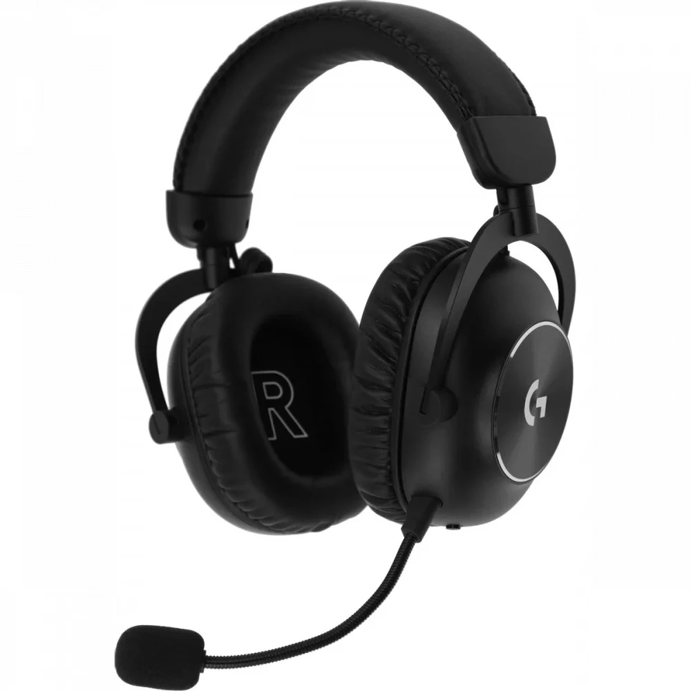 Наушники с микрофоном Logitech G Pro X 2 Lightspeed черный 1.8м накладные BT оголовье (981-001264)