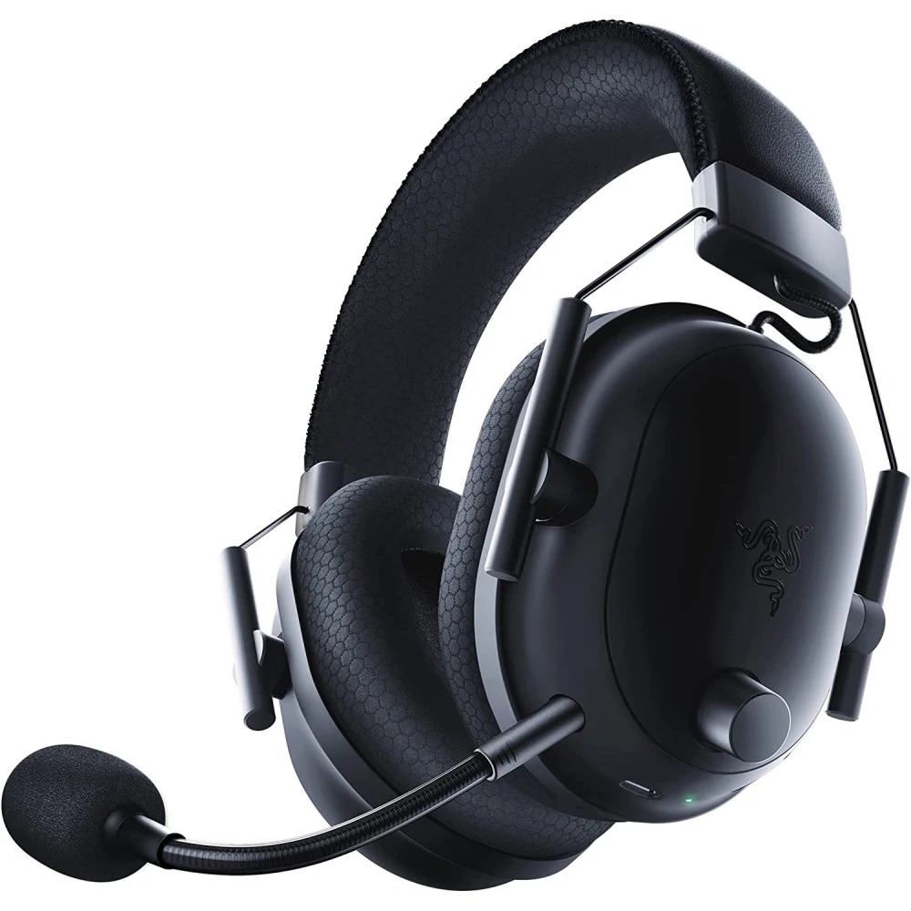 Гарнитура, Razer, Blackshark V2 Pro, RZ04-04530100-R3M1, Игровая гарнитура, Беспроводные, 7.1 Surround Sound, 12 - 28000 Гц, 100 дБ, 32 Ом, 50 мм, Микрофон однонаправленный подвижный, 100 Гц – 10000