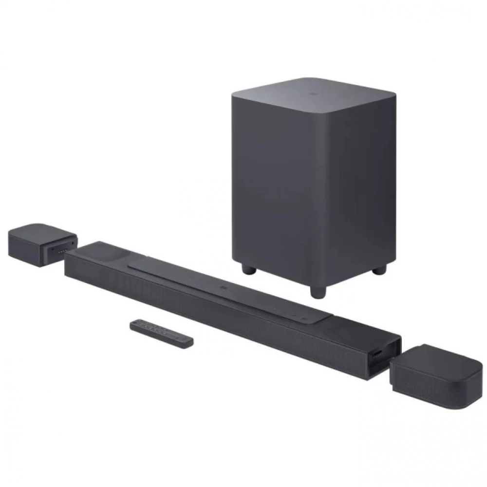 Саундбар JBL Bar 800, 5.1.2 каналов, 720 Вт, 35Hz-20kHz, BT, Wi-Fi, HDMI, Black
