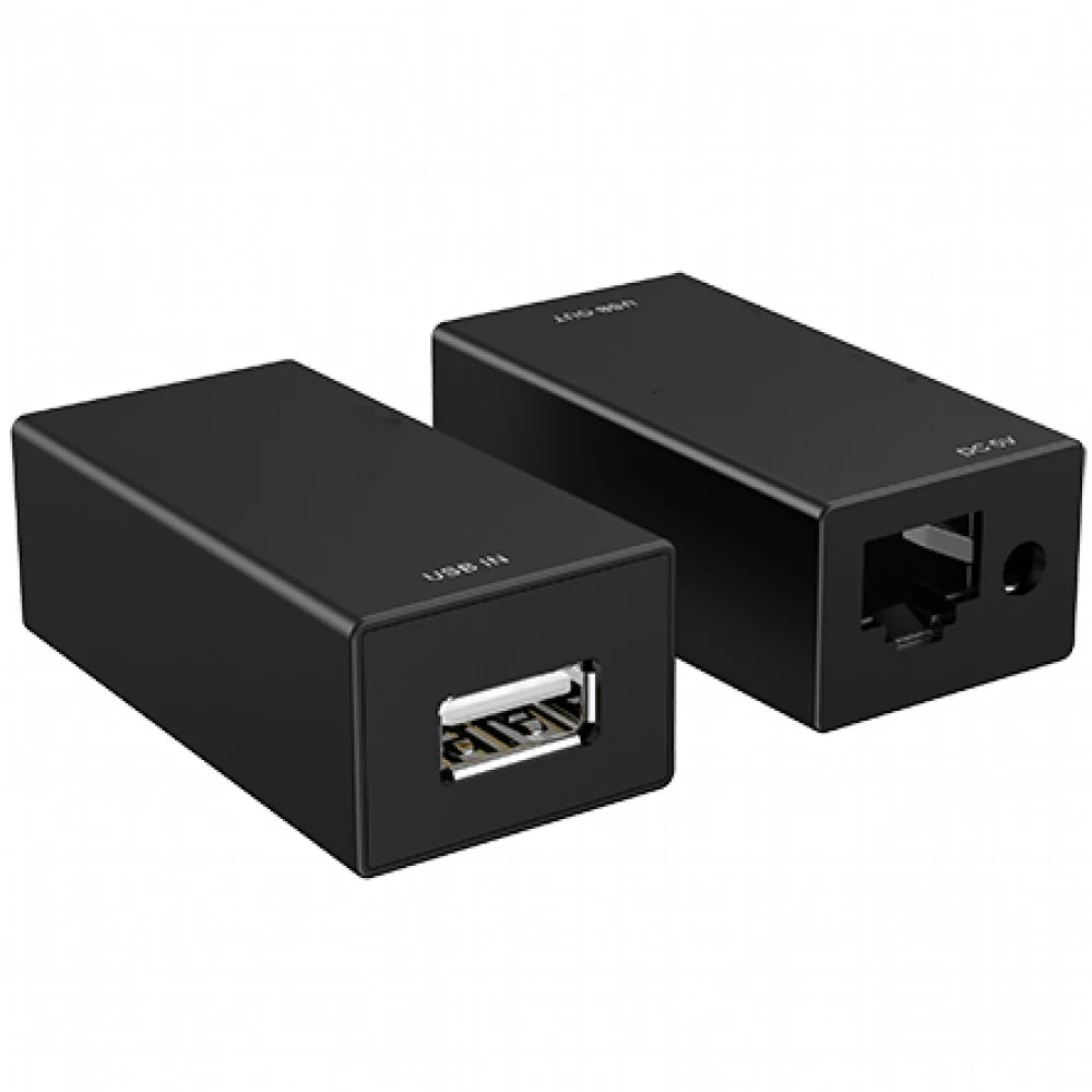 MAXON Удлинитель USB MT-250FT 50-метровый USB-удлинитель может передавать сигнал на расстояние до 50 м по сетевому кабелю без внешнего источника питания.