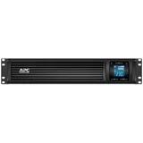 Источник бесперебойного питания APC Smart-UPS SC, Line-Interactive, 2000VA / 1200W, Rack, IEC, LCD, USB