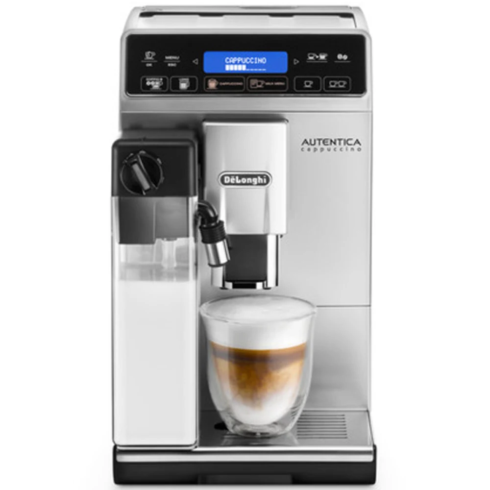 Кофемашина Delonghi Autentica ETAM29.660.SB 1450Вт серебристый/черный