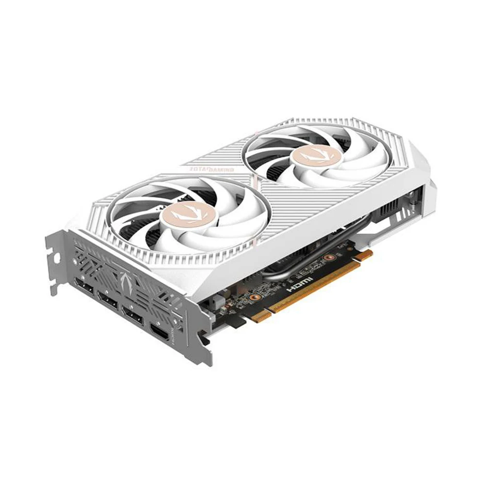 Видеокарта Zotac PCI-E 5.0 RTX 5060 TWIN EDGE OC WHITE ED NVIDIA GeForce RTX 5060 8Gb 128bit GDDR7 2527/28000 HDMIx1 DPx3 HDCP Ret