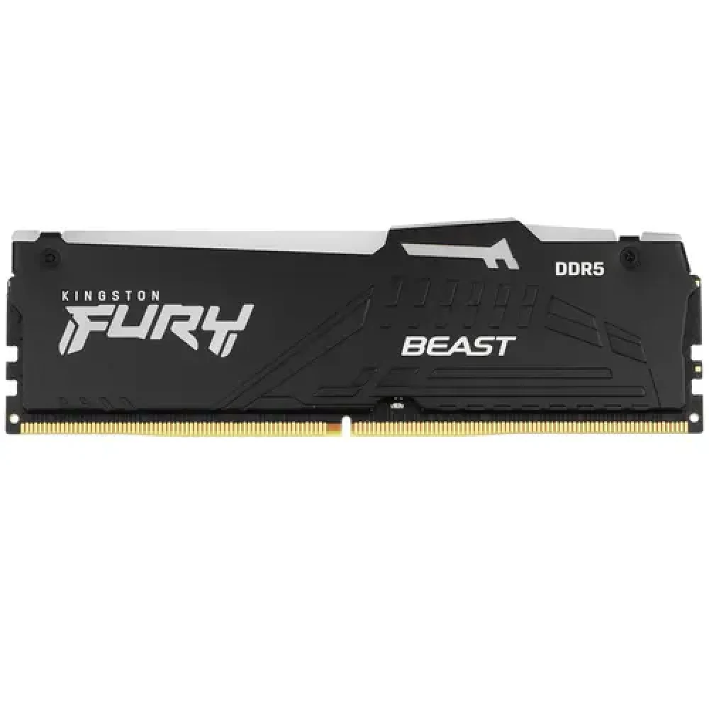 Память DDR5 8GB 6000MHz Kingston KF560C36BBEA-8 Fury Beast Expo RGB RTL Gaming PC5-48000 CL36 DIMM 288-pin 1.35В single rank с радиатором Ret