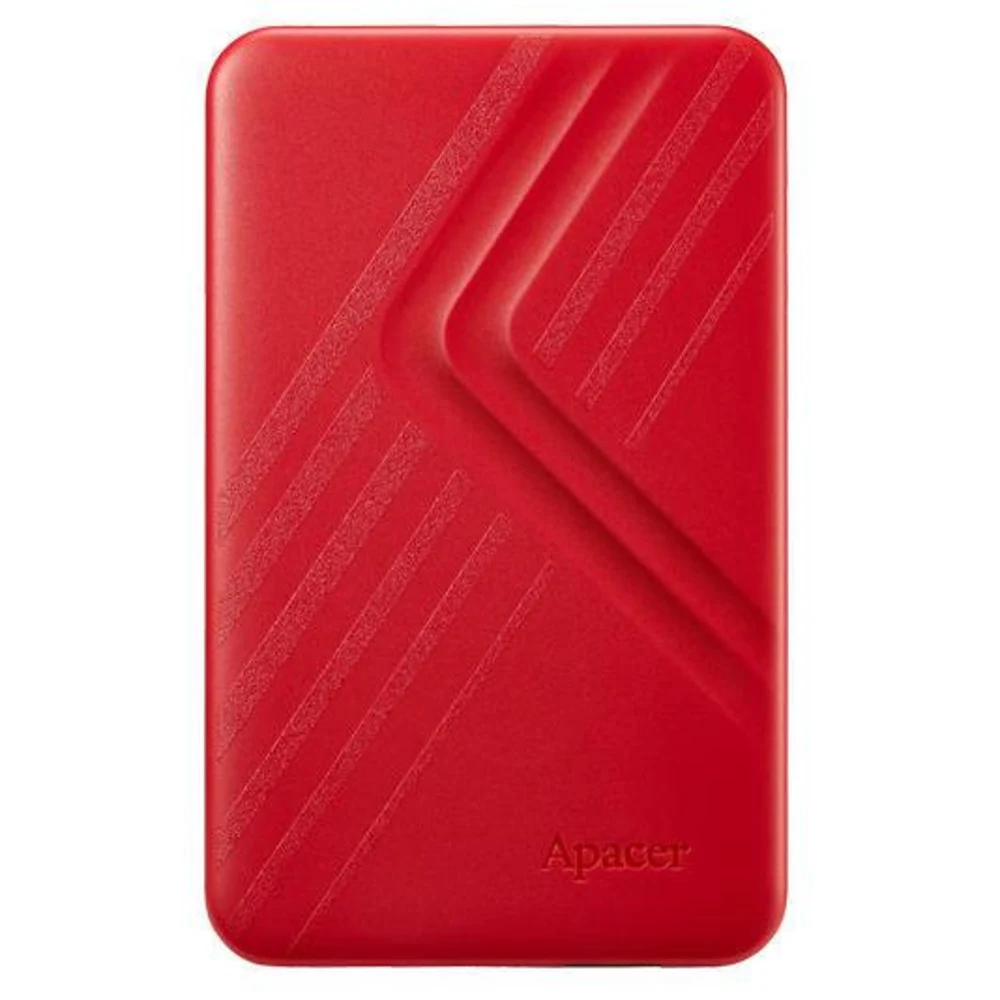 Жесткий диск внешний Apacer AC236 AP1TBAC236R-1 1TB 2.5&quot USB 3.1 Gen 1, Red, RTL {20} (917393)