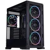 Компьютерный корпус, 1STPLAYER, IF8 BK, IF8-BK-4FO7-14, EATX / ATX / M-ATX / ITX, 3*3.5"/3*2.5", Кулер 4*14см, Высота кулера до 180 мм, Длина VGA до 435 мм, 440223480 мм, Без Б/П, Черный