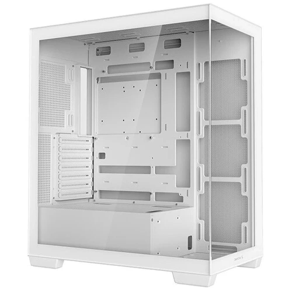 Компьютерный корпус, Deepcool, CG580 WH R-CG580-WHNDA0-G-1, ATX/Micro ATX/Mini-ITX, USB 3.0*2, HD-Audio, Высота процессорного кулера до 176мм, Длина VGA до 410мм, 2*3.5"/2+1*2.5", Сталь 0,6, 437х235