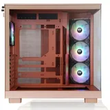 Корпус Thermaltake View 380 XL TG ARGB Gravel Sand коричневый без БП E-ATX 2x120mm 2xUSB3.0 audio bott PSU