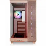 Корпус Thermaltake View 380 XL TG ARGB Gravel Sand коричневый без БП E-ATX 2x120mm 2xUSB3.0 audio bott PSU