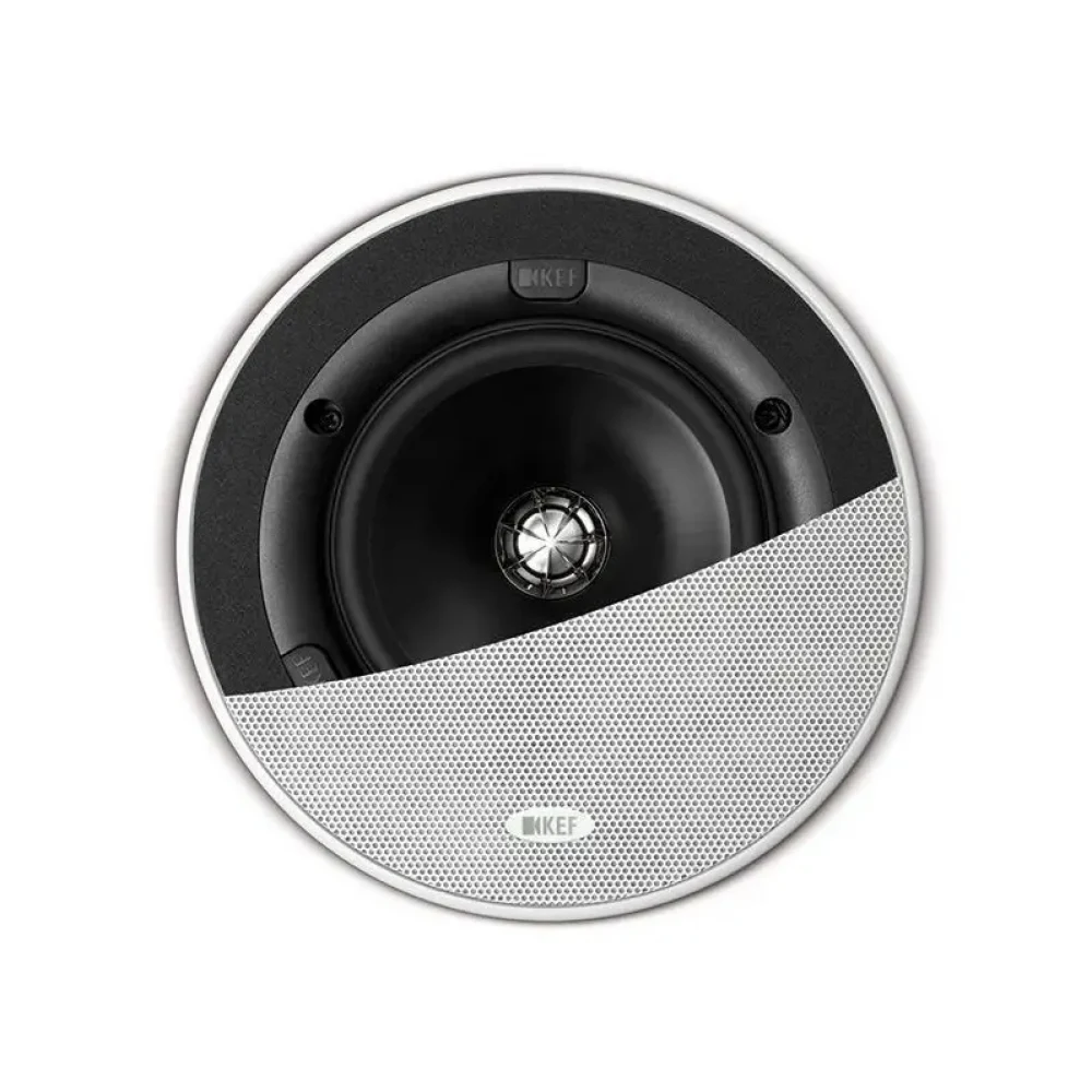 KEF Акустическая система Ci130QR БЕЛЫЙ EAN:637203207464 Встраиваемая акустическая система, круглая, мощность: 50 Вт, диапазон частот: 45 Гц - 34 кГц (± 6 дБ), чувствительность: 87 дБ, сопротивление: