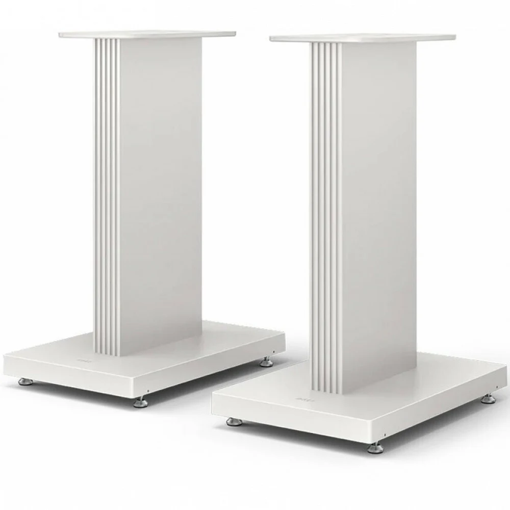 KEF Стойка напольная S3 БЕЛЫЙ EAN:637203049026 (Пара) Напольная подставка для установки АС KEF R3. Стойки оснащены системой крепления кабеля и могут быть заполнены инертным наполнителем, создавая ид
