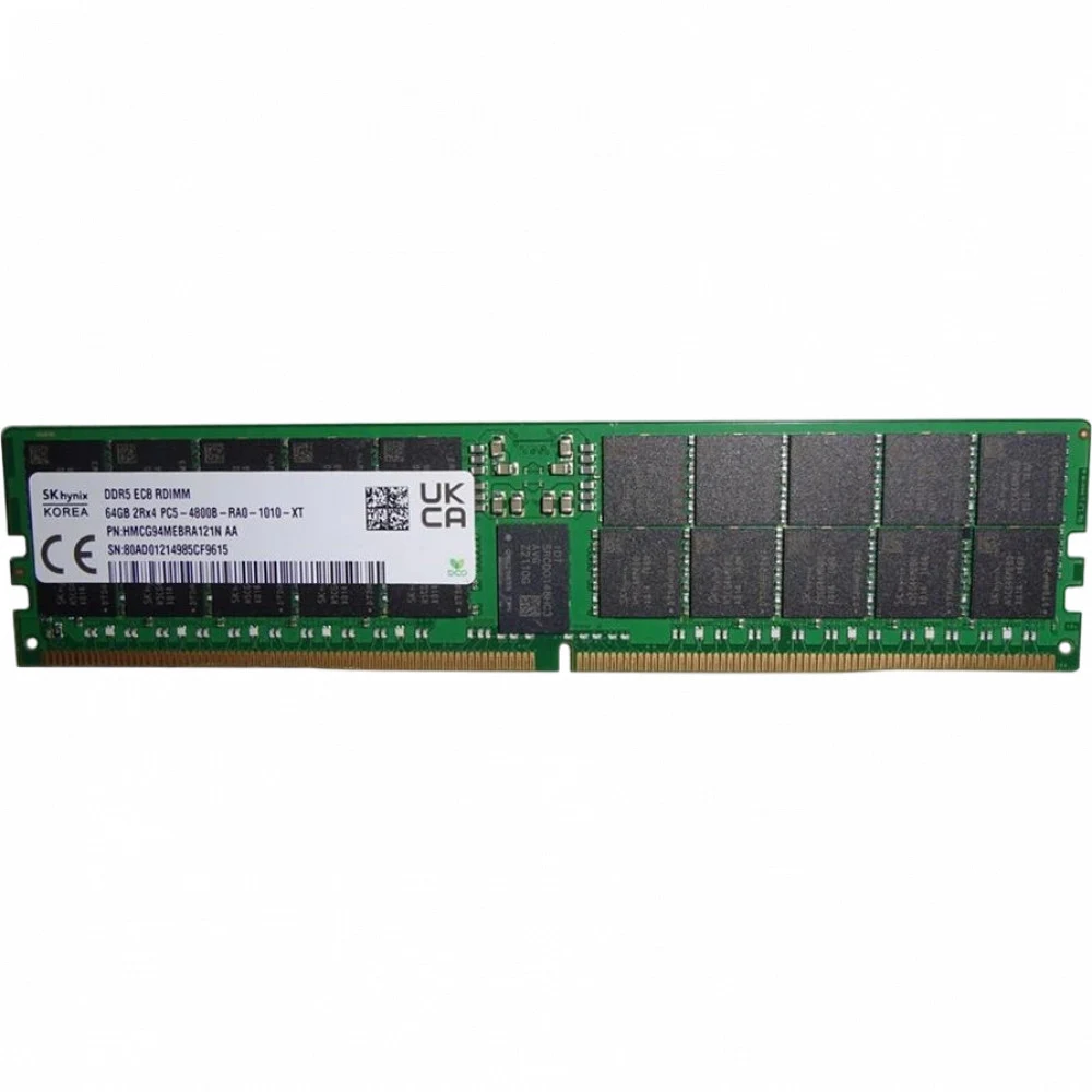 Оперативная память Hynix DDR5 64GB RDIMM 4800Mbps ECC Registered x4, 1 year, OEM