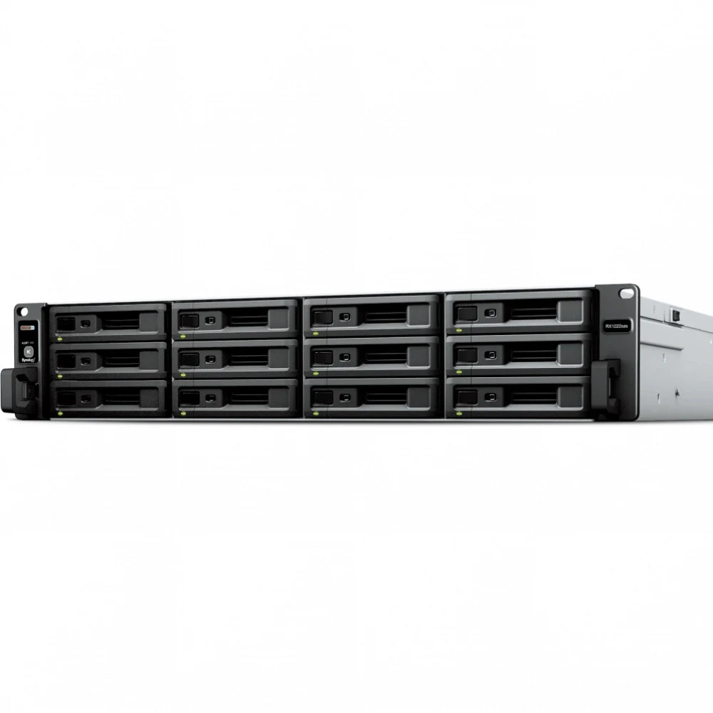 Synology RX1222sas Модуль расширения 12x2.5"/3.5" SATA, горячая замена, для SA3610, SA3600, SA3410, SA3400