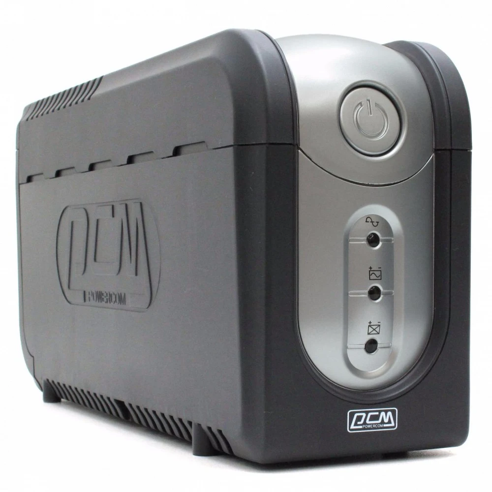 Источник бесперебойного питания Powercom Back-UPS IMPERIAL, Line-Interactive, 625VA/375W, Tower, 5*IEC320-C13 (2 surge & 3 batt), USB (507304)