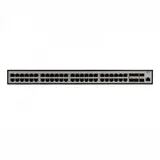 Коммутатор/ Managed L3 Switch 48x1000Base-T PoE, 6x10GBase-X SFP+, PoE Budget 880W, RJ45 Console, 19" w/brackets