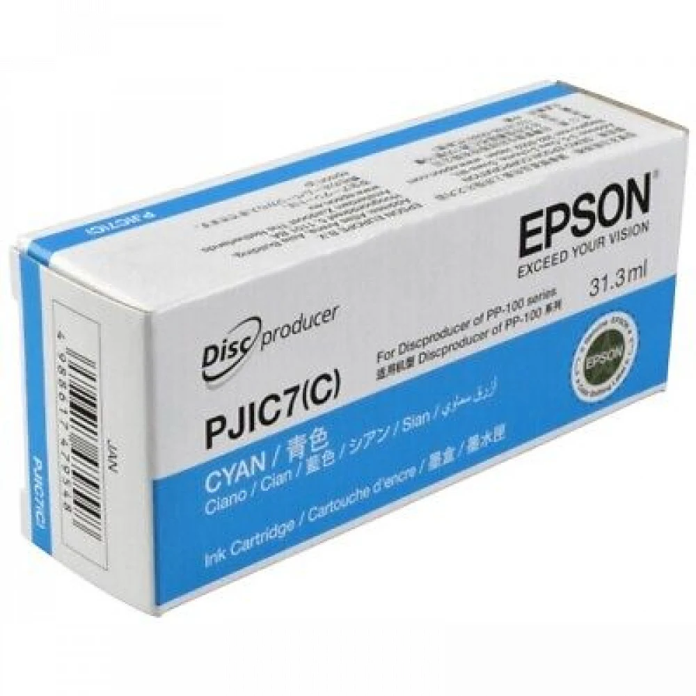 Картридж/ EPSON C13S020688 PJIC7 Cyan Discproducer Ink PP100.