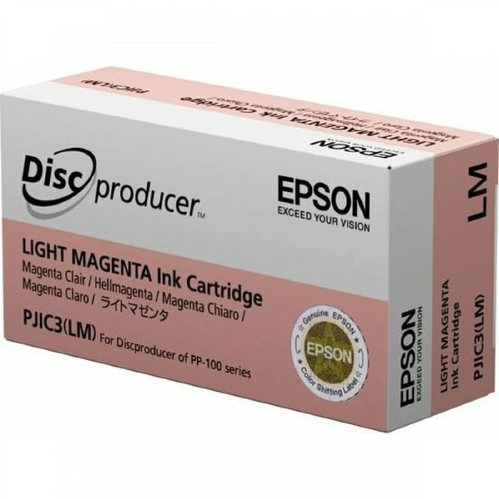 Картридж/ EPSON C13S020690 PJIC7 Light Magenta Discproducer Ink PP-100