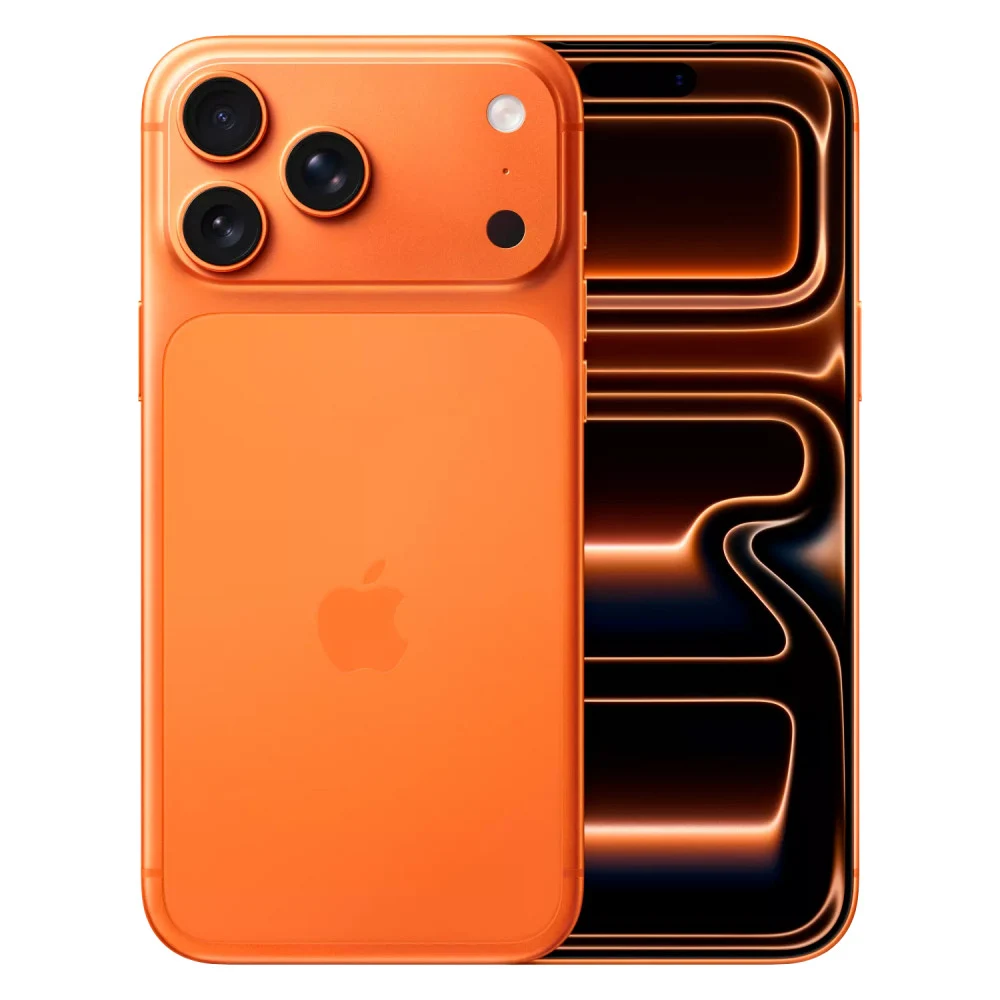 Смартфон Apple iPhone 17 Pro Max, A19 Pro 12/256GB, 6.9"OLED, 2868x1320, BT6.0, NFC,SIM+eSIM, Orange