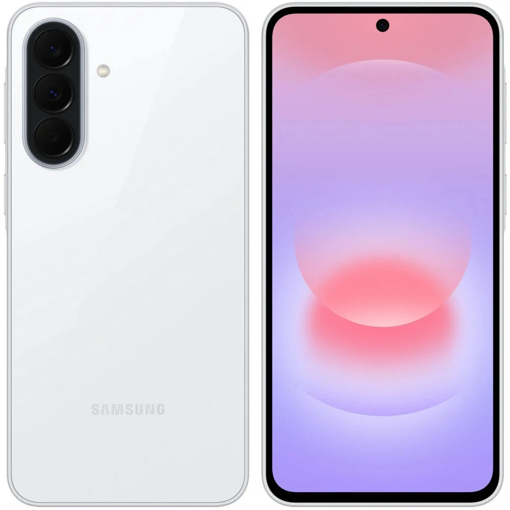 Смартфон Samsung SM-A376E Galaxy A37 5G 128Gb 8Gb белый моноблок 3G 4G 2Sim 6.7" 1080x2340 Android 16 50Mpix 802.11 a/b/g/n/ac/ax NFC GPS GSM900/1800 GSM1900 Protect