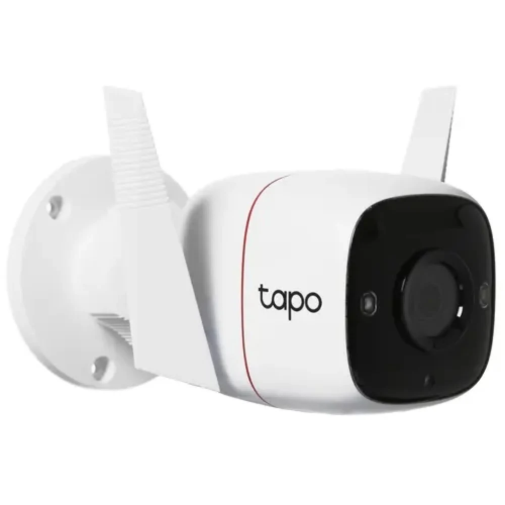 Умная уличная камера Tp-Link Tapo C310 /3 МП/2304 × 1296/microSD до 128 ГБ/ИК-подсветка/ночное видение до 30 метров/звуковая сигнализация/двусторонняя аудиосвязь/уведомления /голосовое управление/IP