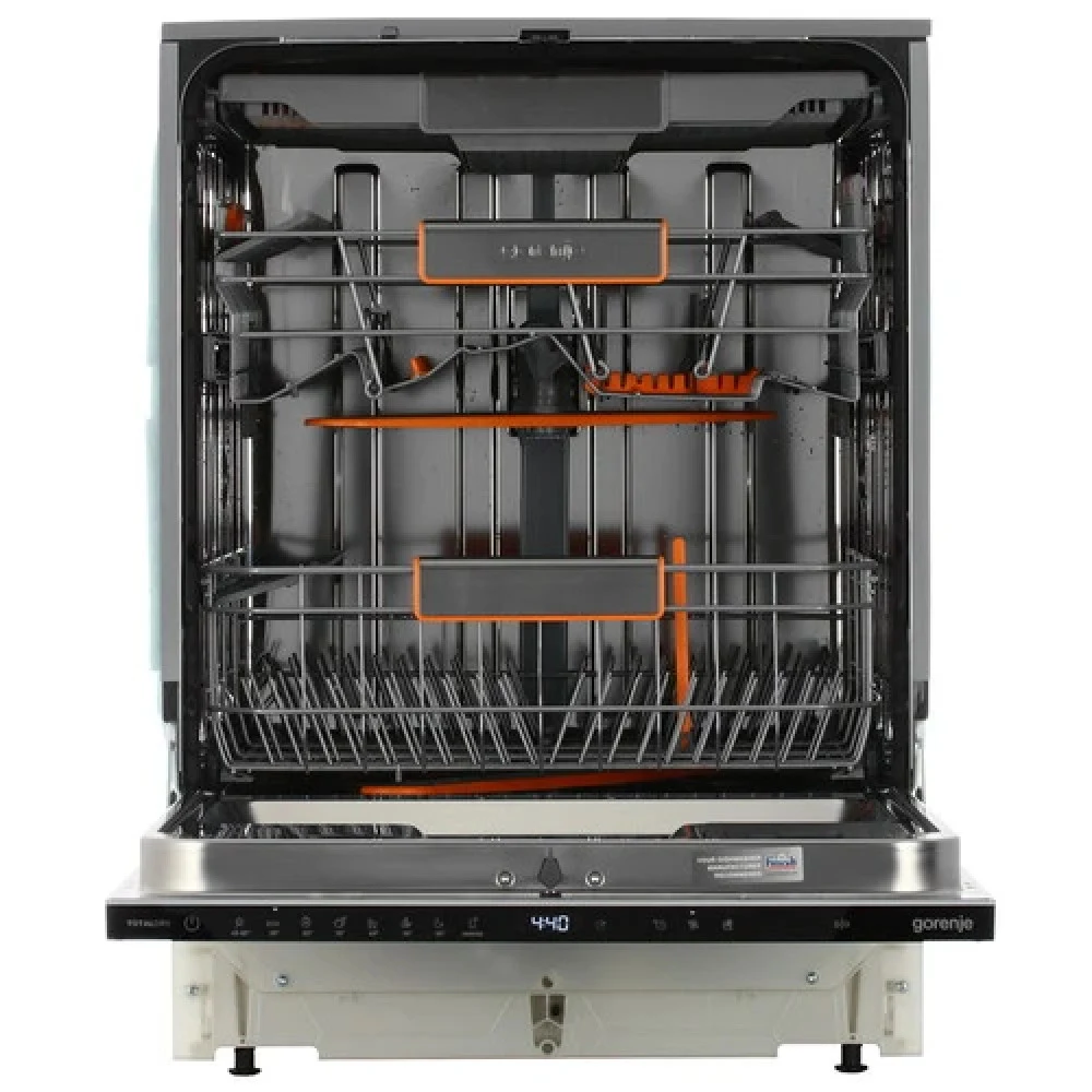 Посудомоечная машина Gorenje/ Посудомоечная машина Gorenje GV693A65AD Посудомоечная машина Gorenje, встраиваемая, 16 комплектов, 3 корзины, инверторный мотор, отсрочка старта, Wi-Fi управление, сенс
