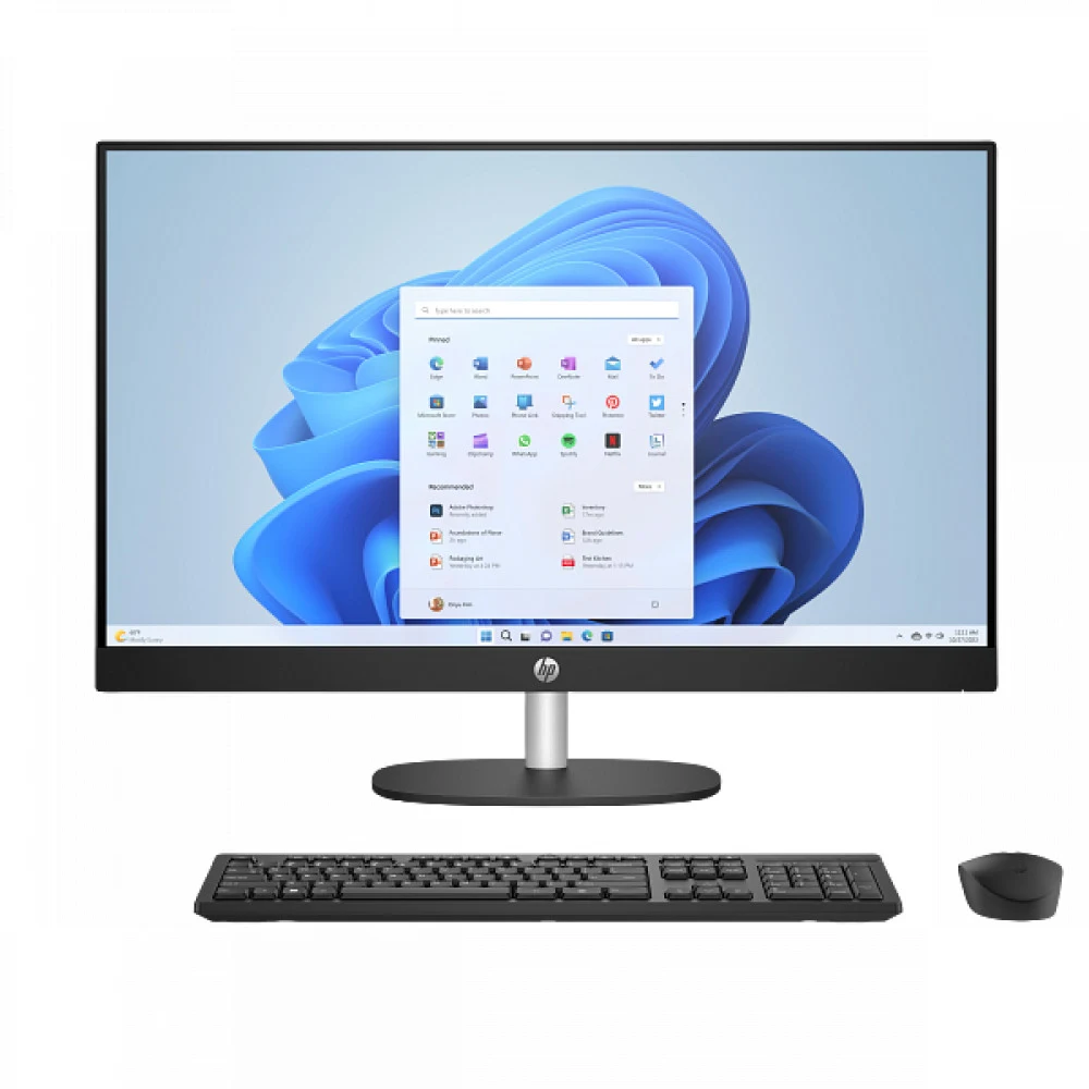 Моноблок HP All-in-One 27-cr0077ci, 27"FHD, Core i5-1335U/16GB/512GB/Iris Xe Graphics/DOS