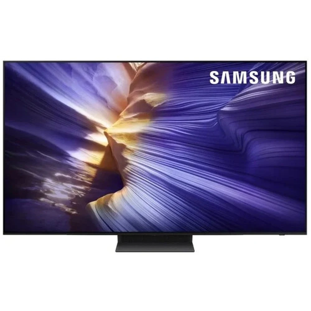 Телевизор OLED Samsung 77" QE77S90FAEXRU Series 9 черный графит 4K Ultra HD 120Hz DVB-T2 DVB-C DVB-S2 USB WiFi Smart TV