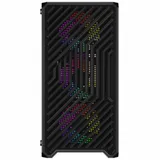 Case ATX mini tower 1stPlayer, Trilobite T5, Fan 4*120mm, Tempered Glass, ARGB (без БП), black