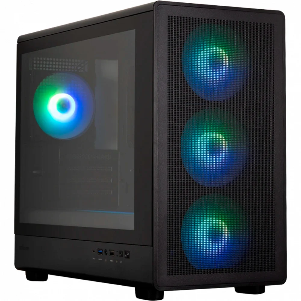 Компьютерный корпус, Zalman, M5 Black, M5 Black, Micro-ATX, 1*3.5"/1*2.5", Высота кулера до 180 мм, Длина VGA до 410 мм, 474х220х408 мм, Без Б/П, Черный