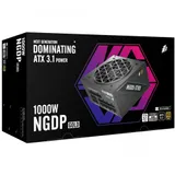 Блок питания, 1STPLAYER, NGDP HA-1000BA4, 1000W, ATX3.0, Gold, ATX, APFC, 20+4pin, 2*4+4 pin, 2*Sata, 3*PCI-E 6+2 pin, 1*12VHPWR, 1*120 мм, Кабель питания, Чёрный