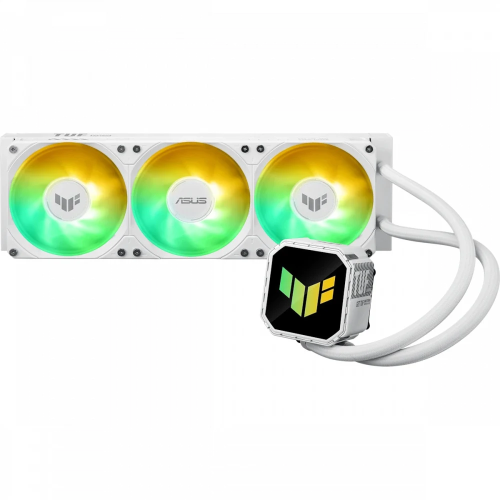 Водяное охлаждение CPU Asus TUF GAMING LC III 360 ARGB WHT 3x120mm Liquid CPU Cooler, PWM, ARGB