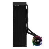 Кастомное Водяное охлаждение для CPU Lian Li Hydroshift lI LCD-C 360N FAN LESS Black Обеспечивает полную гибкость при самостоятельном монтаже, предоставляя пользователям свободу выбора и установки п