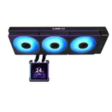 Водяное охлаждение для CPU Lian Li HydroShift II LCD-S 360 CL 3x120mm Black G89.GHS2LCDS36CB.00