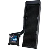 Кастомное Водяное охлаждение для CPU Lian Li HydroShift LCD 360 FAN LESS Black 3x120mm Вентиляторы в комплект не входят, что даёт свободу выбора для кастомизации. G89.GHSLCD36NB.00