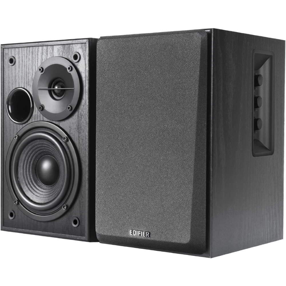 Колонки Edifier R1580MB (2.0), Black, 42Вт (2х21), 55Hz-20kHz, 85dB, RCA, AUX, BT