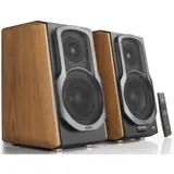 Колонки Edifier S1000MKII (2.0), Brown, 120Вт(2х60) RMS, 45Hz-40kHz, 90dB, BT