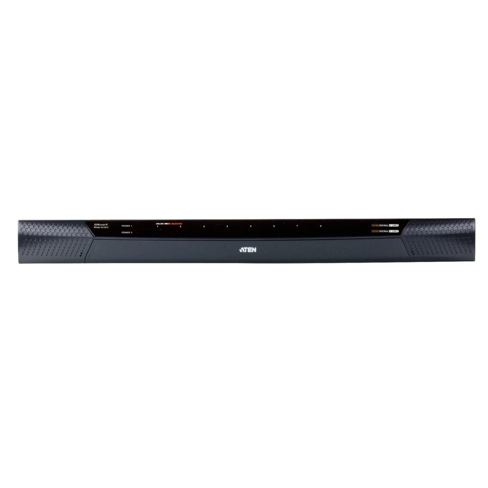 КВМ-переключатель, ATEN, KN1108VA-AX-G, ALTUSEN, 1L/1-Remote, 8 Port, Cat 5, KVM over IP, SW.W/EU CORD