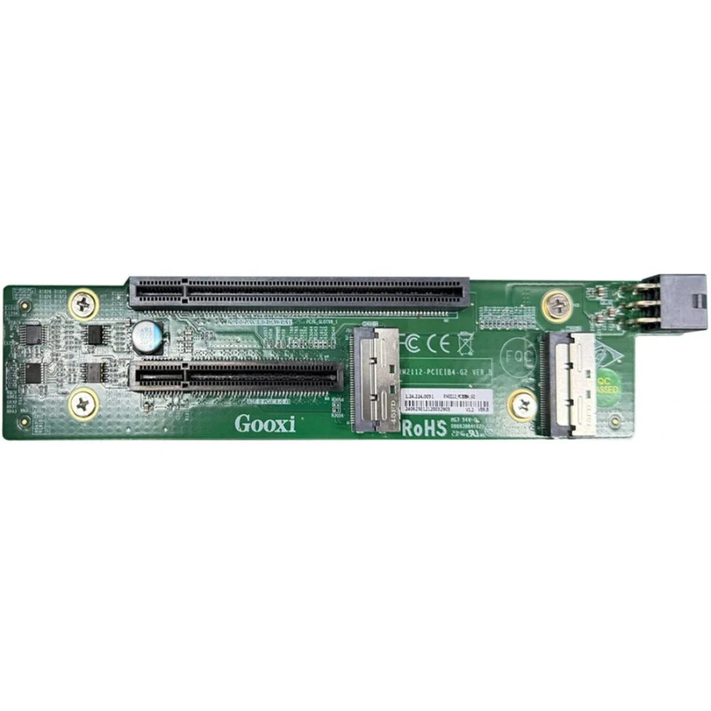 Райзер/ Gooxi SL2112-799-PCIE1-M PCIE5.0 x32 to 2*PCIe5.0x16,including high-speed cables