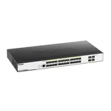 Коммутатор D-Link Switch DGS-3000-28XS/B1A Управляемый коммутатор 2 уровня с 24 портами 1000Base-X SFP и 4 портами 10GBase-X SFP+