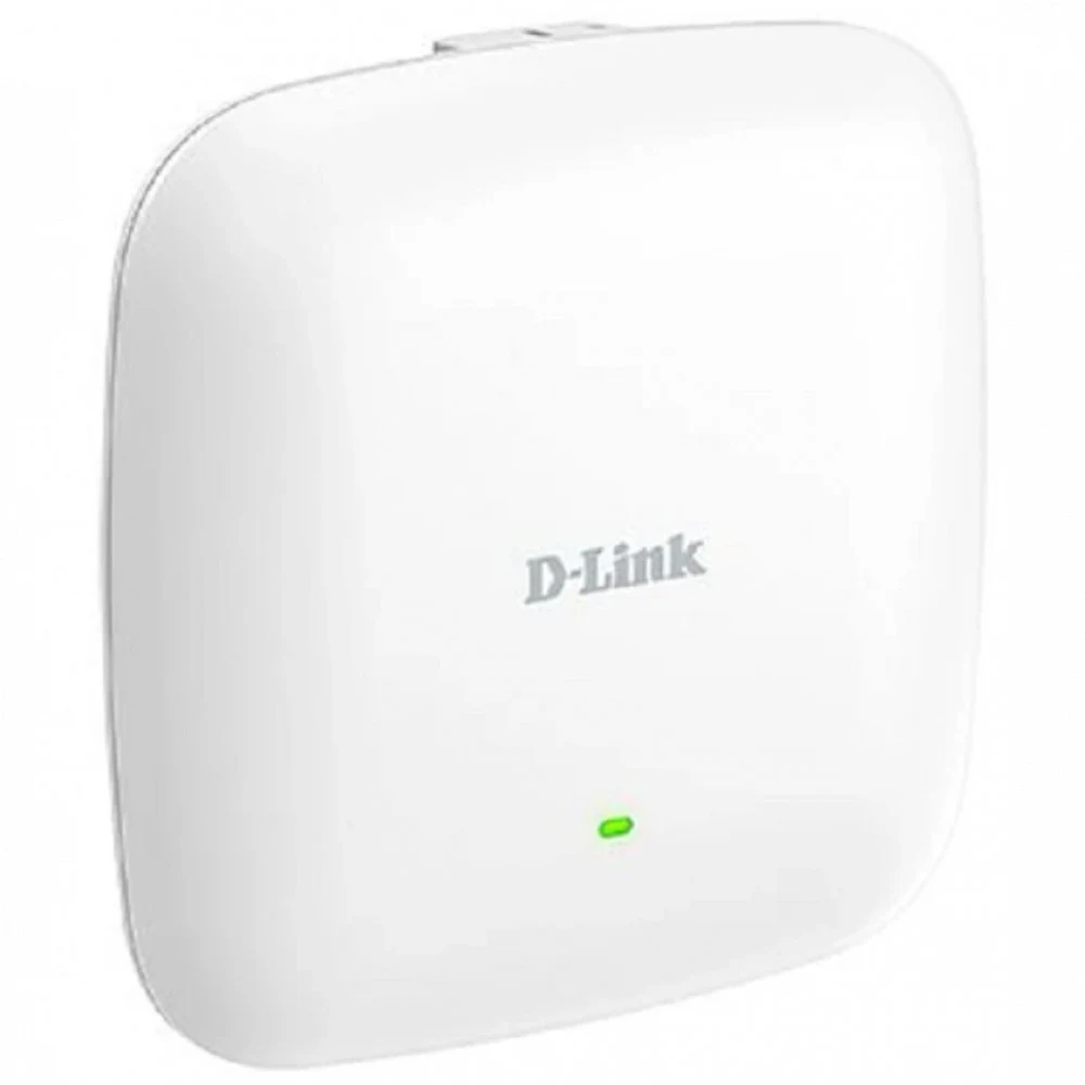 точка доступа D-Link Двухдиапазонная Wi-Fi 6 точка доступа AX3000 с поддержкой PoE, 1x2.5Base-T PoE, консольный порт RJ-45, 4 внутренние антенны 3 дБи, без адаптера питания в комплекте