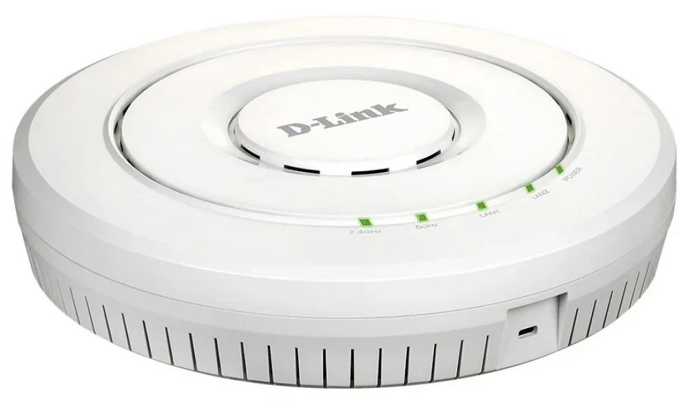 Точка доступа D-Link PROJ Двухдиапазонная унифицированная Wi-Fi 6 точка доступа AX3600 с поддержкой PoE, 1x2.5Base-T PoE, 1x1000Base-T, консольный порт RJ-45, 2 внутренние антенны 4 дБи, 2 внутренни