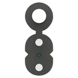 Кабель оптический B-OptiX, с дополнительным несущим элементом (2*0,5 FRP + проволока 1.0 мм), 1 волокно