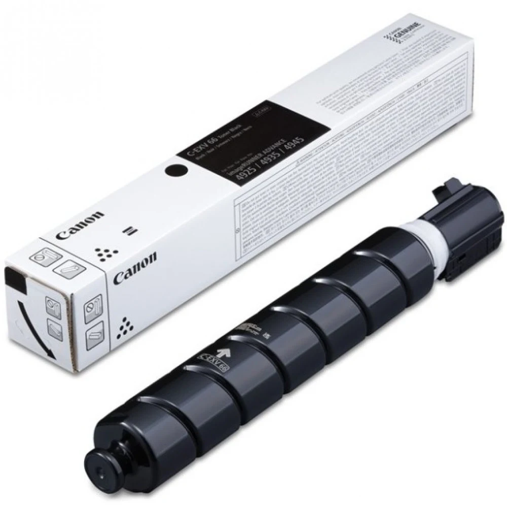Тонер C-EXV 66 Black (черный) для imageRUNNER Advance DX 4925i/4935i/4945i, (ISO 44500 стр)
